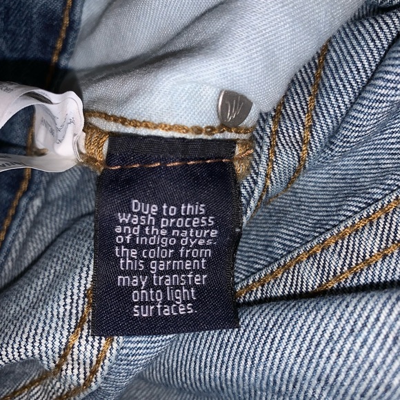 Madewell Rigid Denim A-Line Raw edge Skirt size 24 - Picture 10 of 11